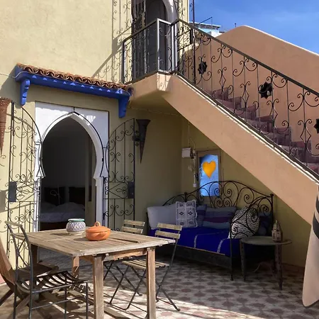 Ferienwohnung Dar Domingo Chefchaouen Exterior foto